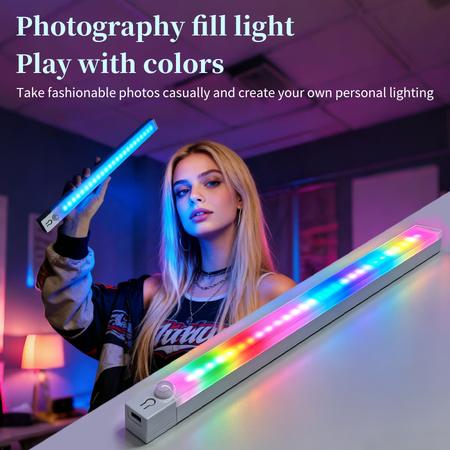 Rechargeable RGB LED Desk Ligh - Accessories For Your Gaming Room ulasan dan harga