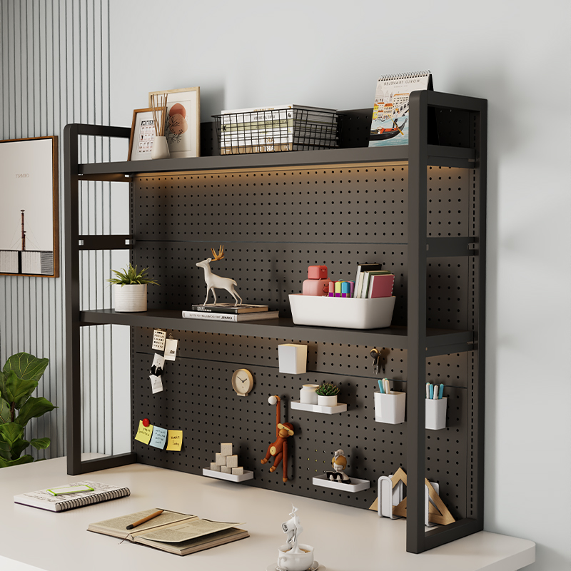 Adjustable Metal Pegboard Orga - Gaming Accessories Rack ulasan dan harga