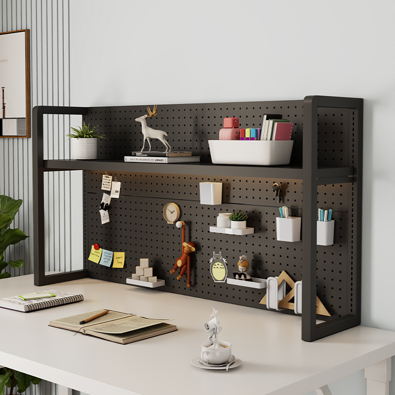 Adjustable Metal Pegboard Orga - Gaming Accessories Rack ulasan dan harga