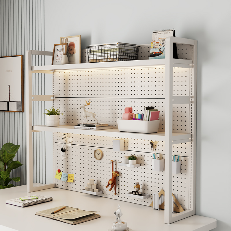 Adjustable Metal Pegboard Orga - Gaming Accessories Rack ulasan dan harga