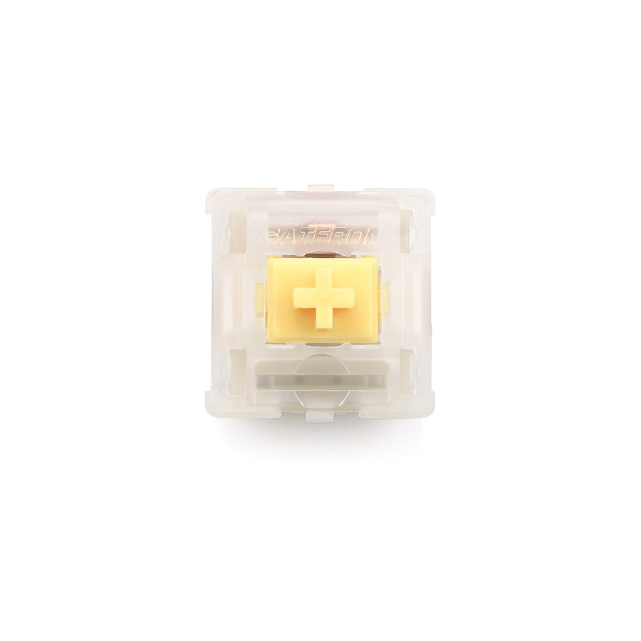GATERON CAP Milky Yellow Linea - Gaming Accessories Aesthetic ulasan dan harga