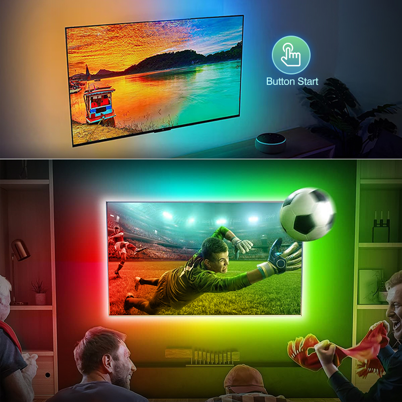 2026 New Ambient TV LED Backli - Gaming Accessories For Room ulasan dan harga